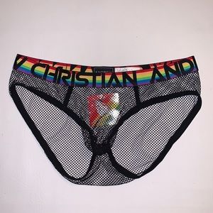 Pride Net Briefs w/Almost Naked